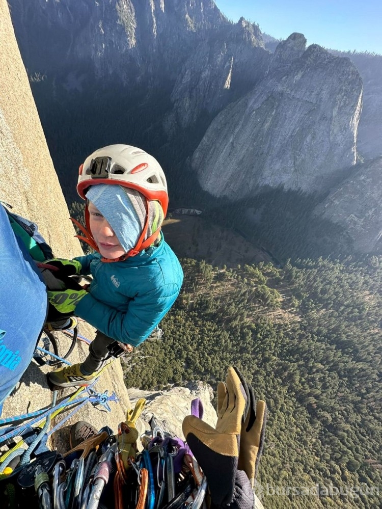 8 yaşında El Capitan'ı tırmandı
