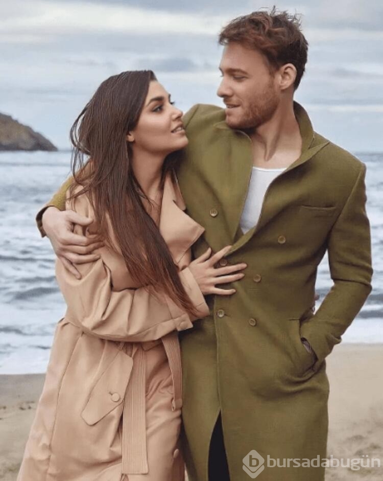 Hande Erçel'den ev pozu