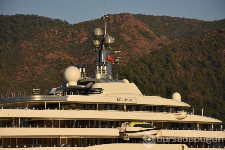 Rus milyarder Abramoviç'in yatı Marmaris'te
