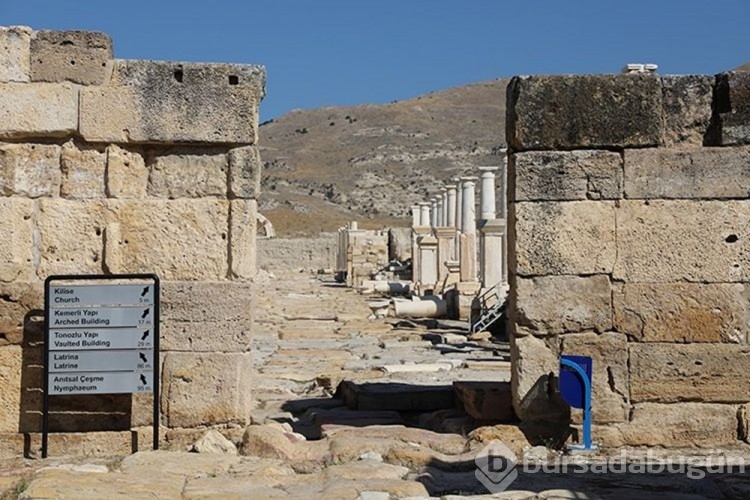 Tripolis'te 1500 yıllık taş kesme atölyesi ortaya çıkarıldı
