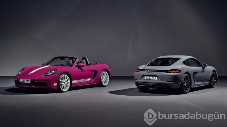 Porsche'den 718 Boxer ve Cayman'a stil paketi