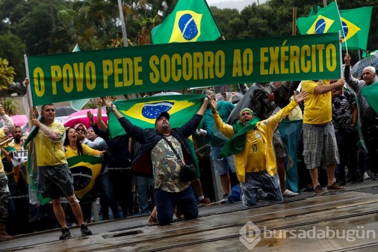 Brezilya'da Bolsonaro destekçilerinden orduya müdahale çağrısı