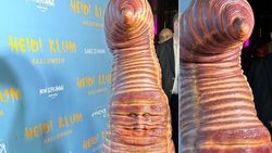 Heidi Klum solucan oldu
