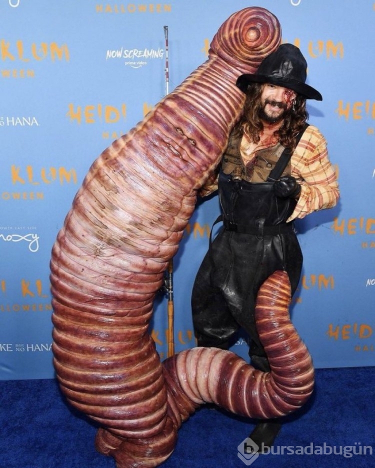 Heidi Klum solucan oldu
