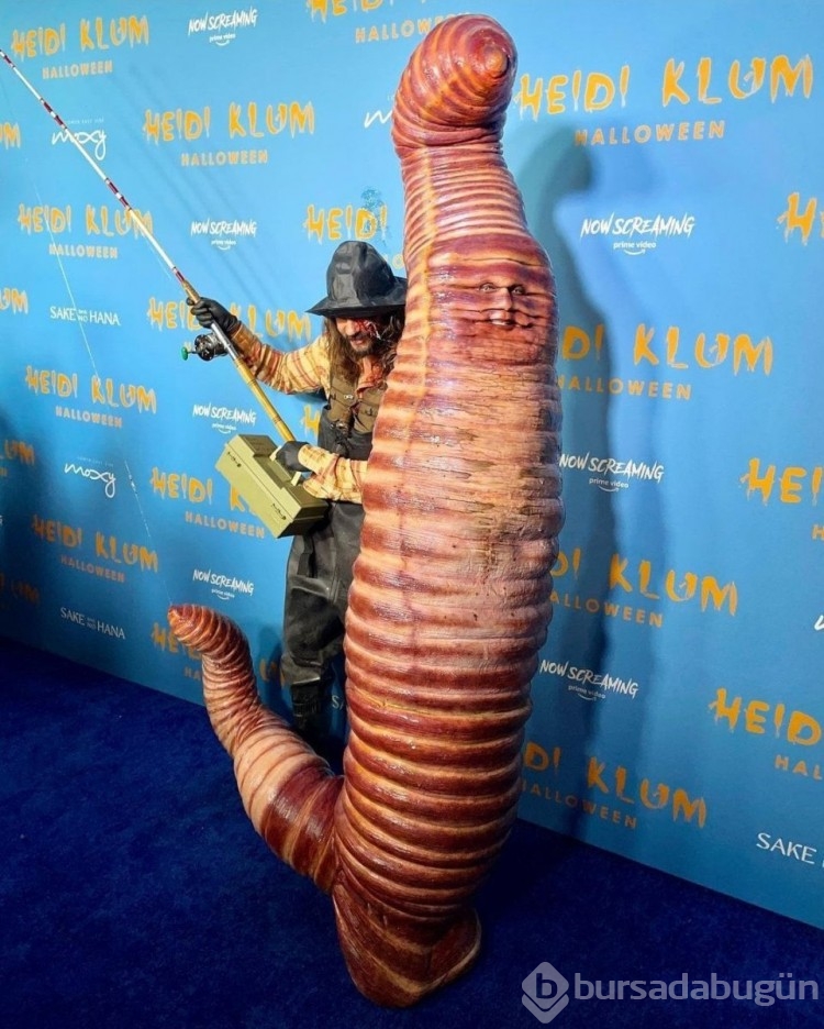 Heidi Klum solucan oldu

