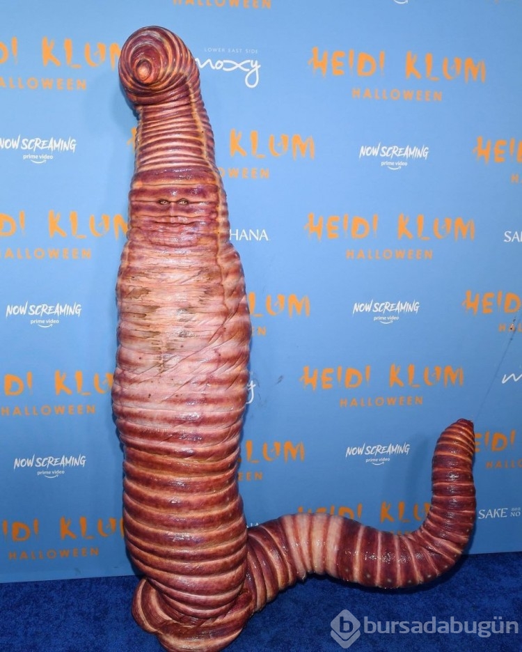 Heidi Klum solucan oldu

