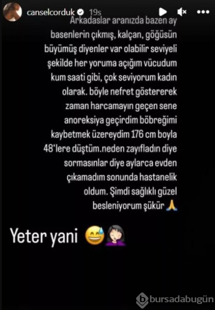 Cansel Çördük, eleştirilere cevap verdi
