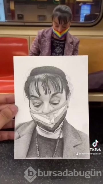 Metroda habersizce resmetti!