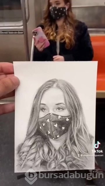 Metroda habersizce resmetti!
