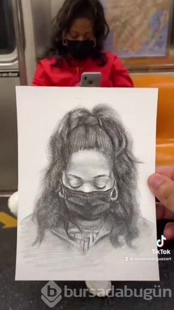 Metroda habersizce resmetti!