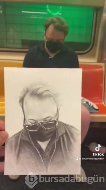Metroda habersizce resmetti!