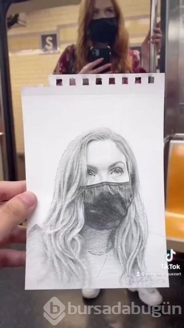 Metroda habersizce resmetti!