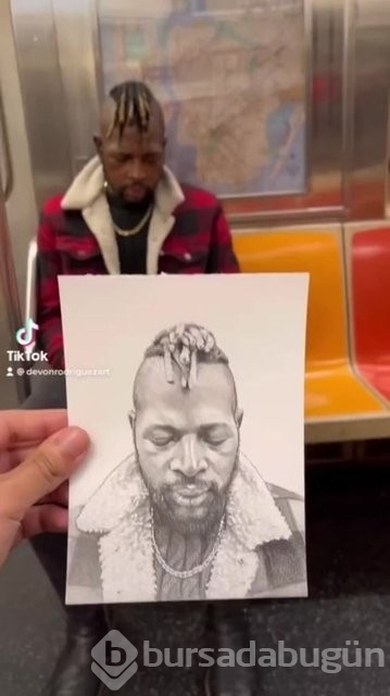 Metroda habersizce resmetti!