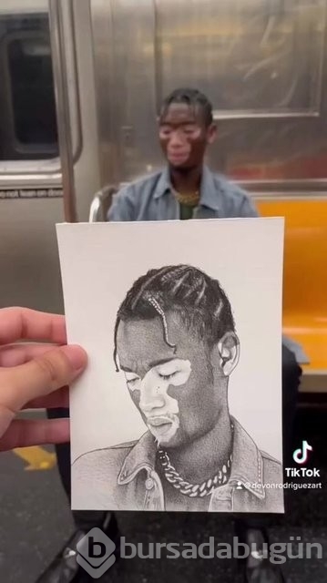 Metroda habersizce resmetti!