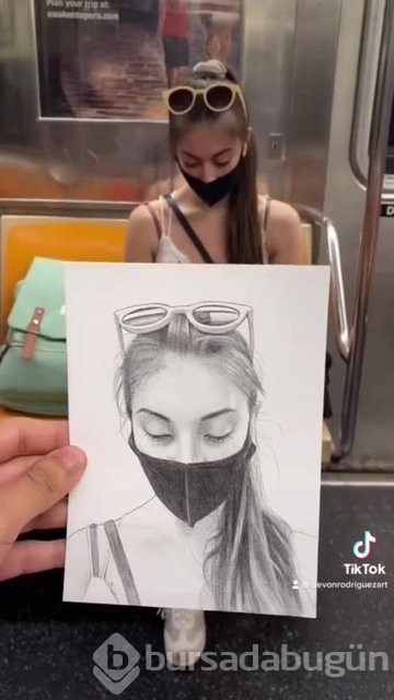 Metroda habersizce resmetti!