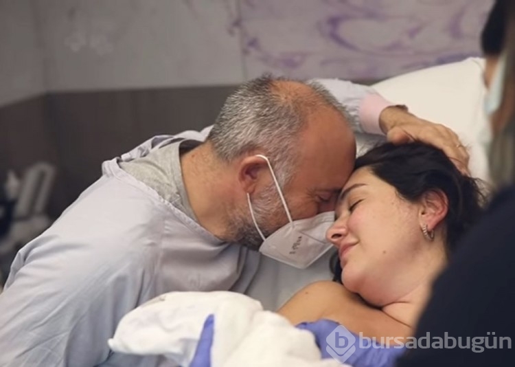 Bergüzar Korel kızı Leyla'nın doğumundan video paylaştı
