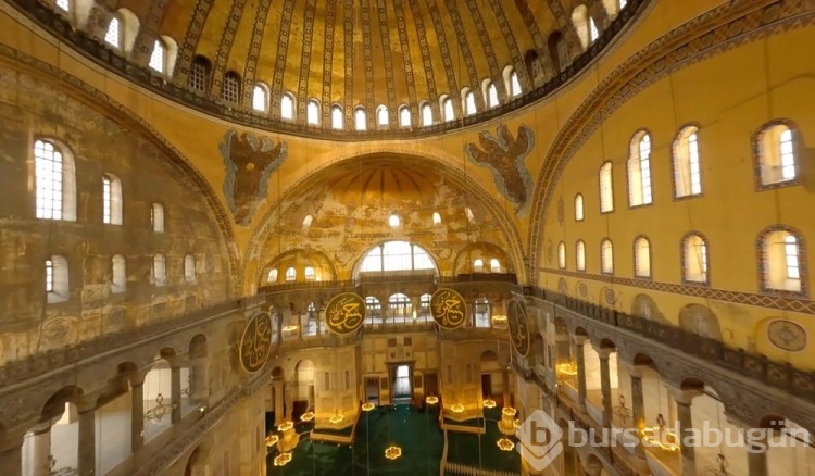 Ayasofya'dan özel görüntüler