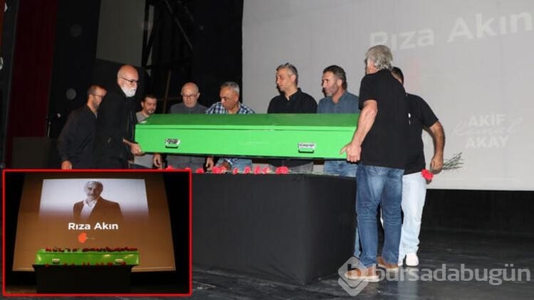 Rıza Akın son yolculuğuna Adana'da uğurlandı
