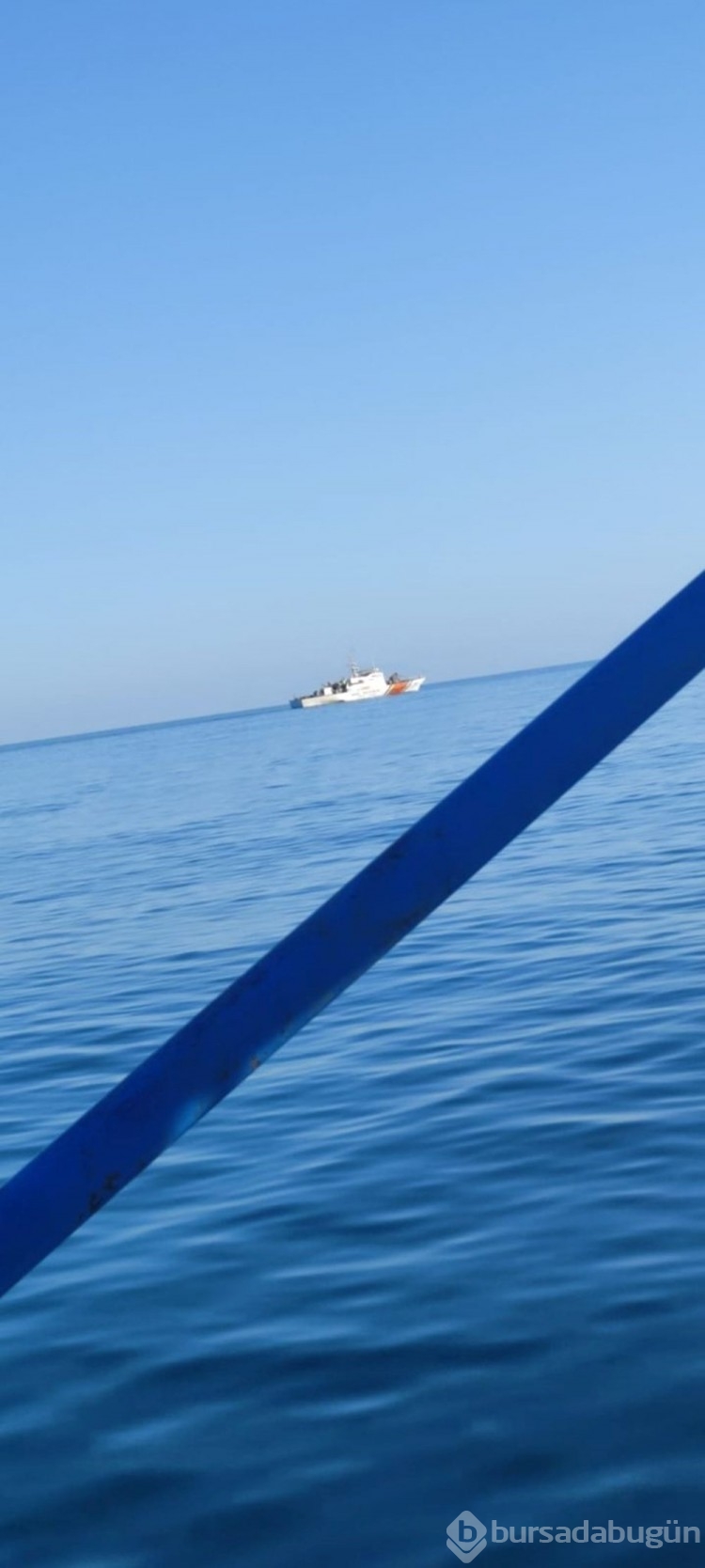 Karadeniz'de yanan gemiden atlayan makinist kayboldu