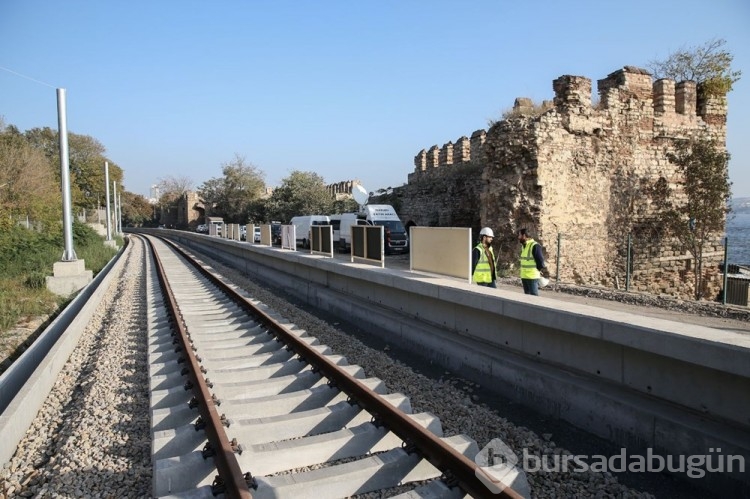 Kazlıçeşme-Sirkeci projesinde ilk ray kaynağı yapıldı