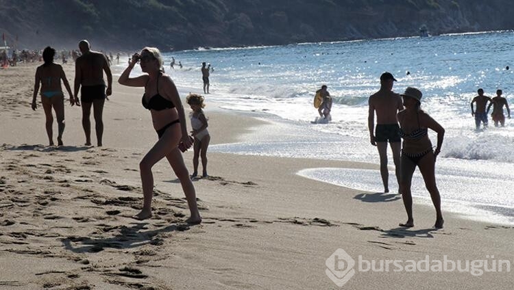 Kasım ayında Alanya'da deniz keyfi
