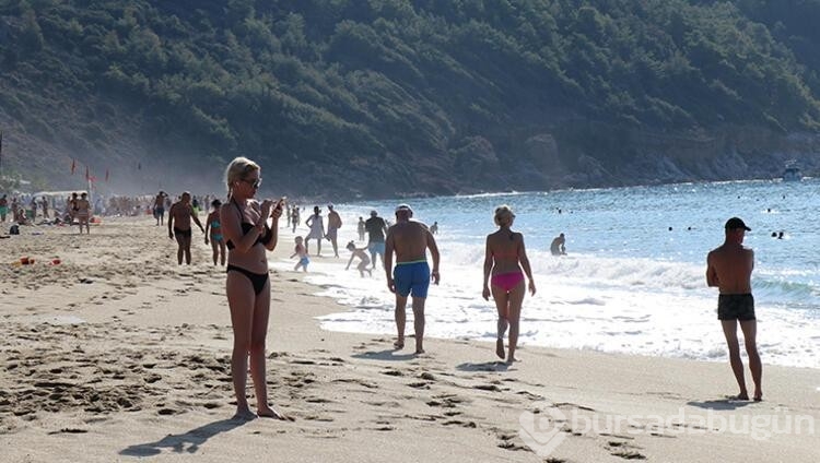 Kasım ayında Alanya'da deniz keyfi
