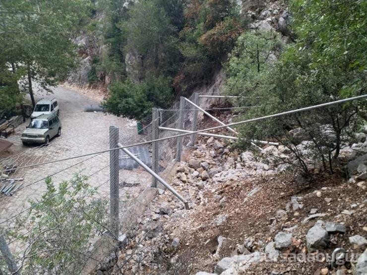 Altınbeşik Mağarası yürüyüş yolu artık daha güvenli
