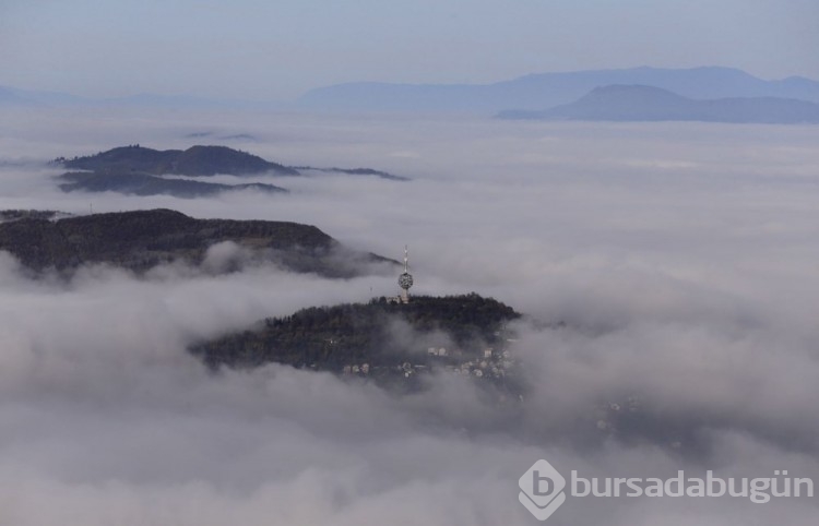 Saraybosna'da hava kirliliği etkisini göstermeye başladı
