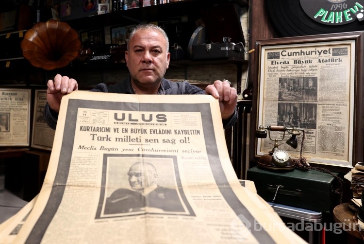 10 Kasım 1938... Büyük acı manşetlere böyle taşındı