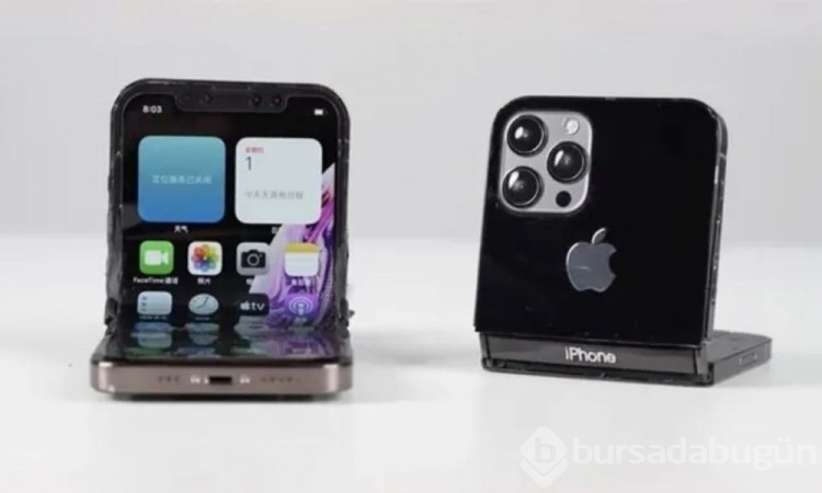 Bu iPhone katlanabiliyor!
