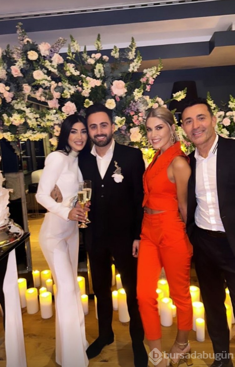 Mustafa Sandal baldızının nikah şahidi oldu