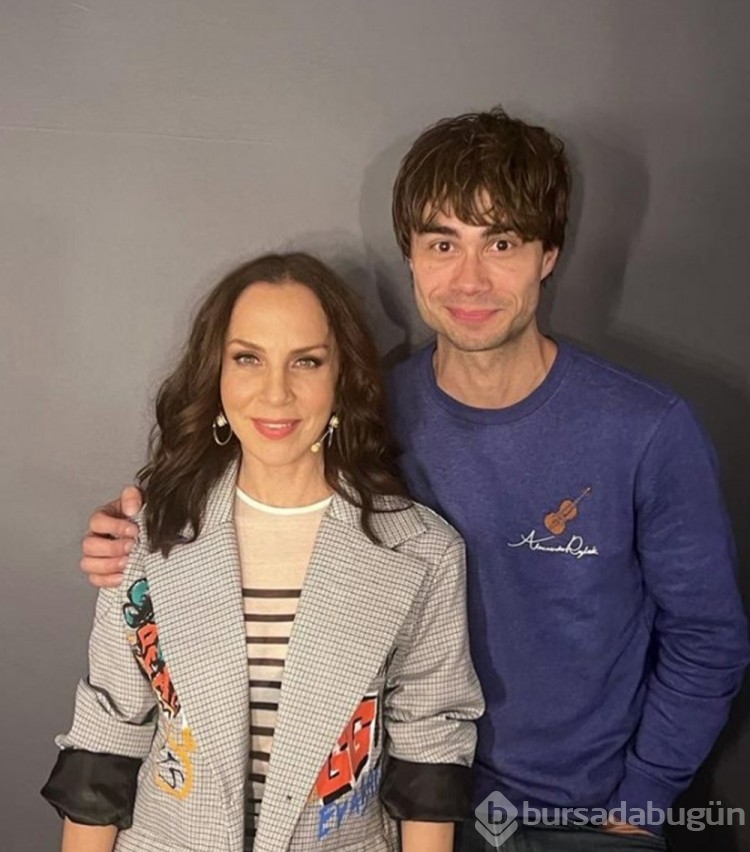 Sertap Erener ile Alexander Rybak bir arada
