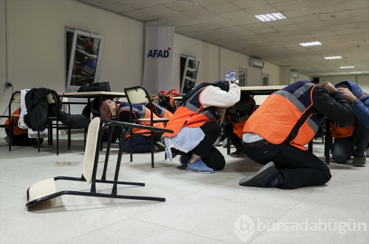Çök-Kapan-Tutun tatbikatında neler yaşandı