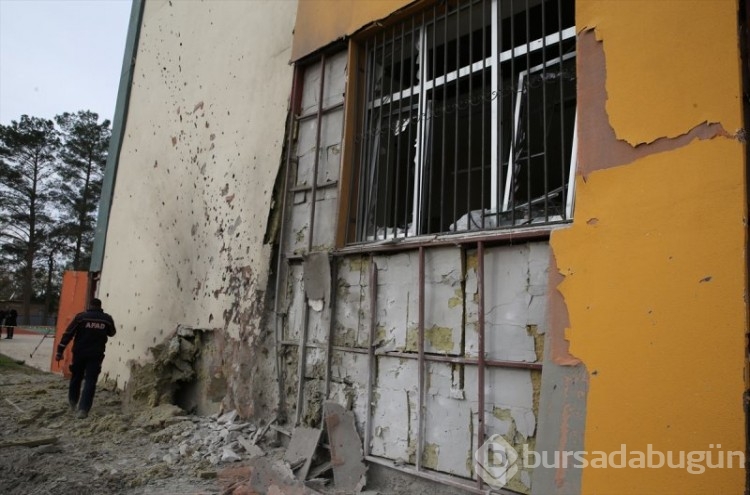 Gaziantep'deki roket saldırısının ardından bölge görüntülendi
