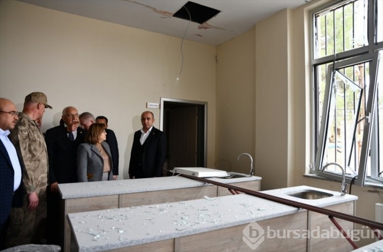 Gaziantep'deki roket saldırısının ardından bölge görüntülendi