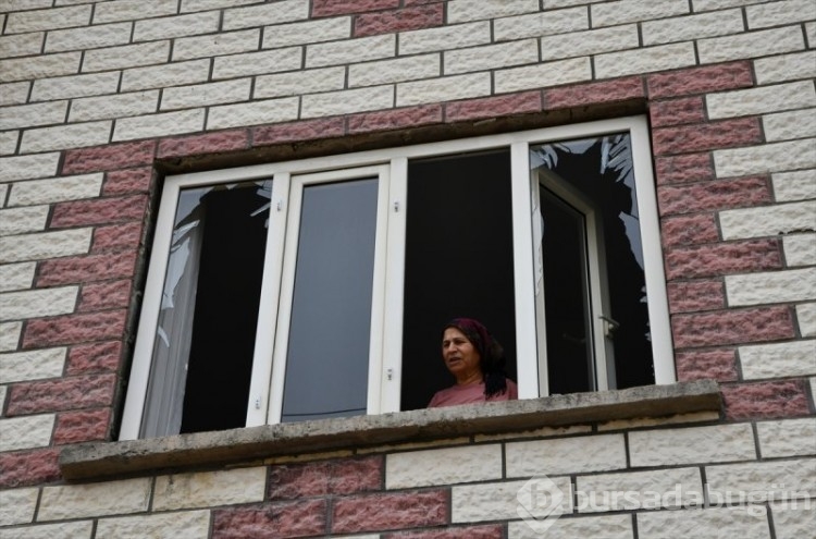 Gaziantep'deki roket saldırısının ardından bölge görüntülendi