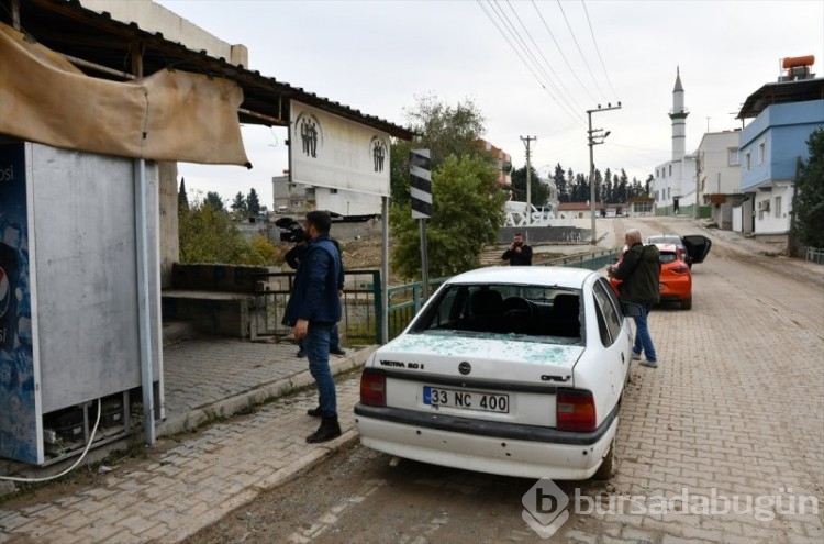 Gaziantep'deki roket saldırısının ardından bölge görüntülendi