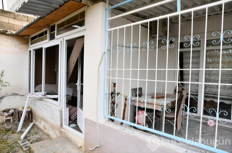 Gaziantep'deki roket saldırısının ardından bölge görüntülendi
