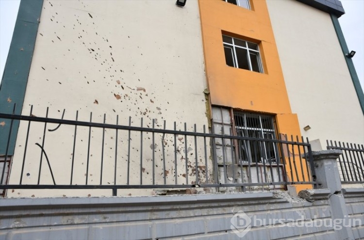 Gaziantep'deki roket saldırısının ardından bölge görüntülendi