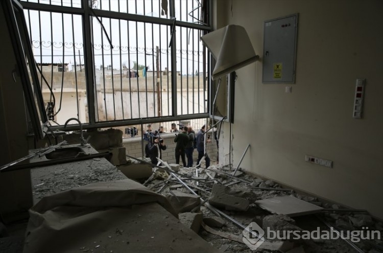 Gaziantep'deki roket saldırısının ardından bölge görüntülendi