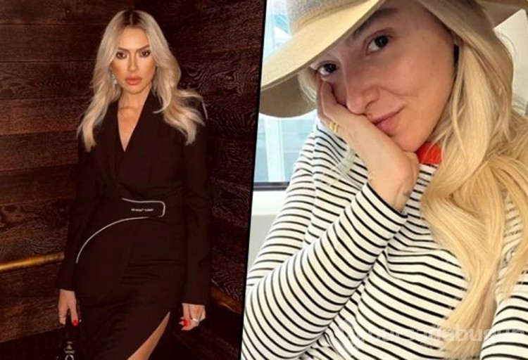 Hadise'den ayna pozu