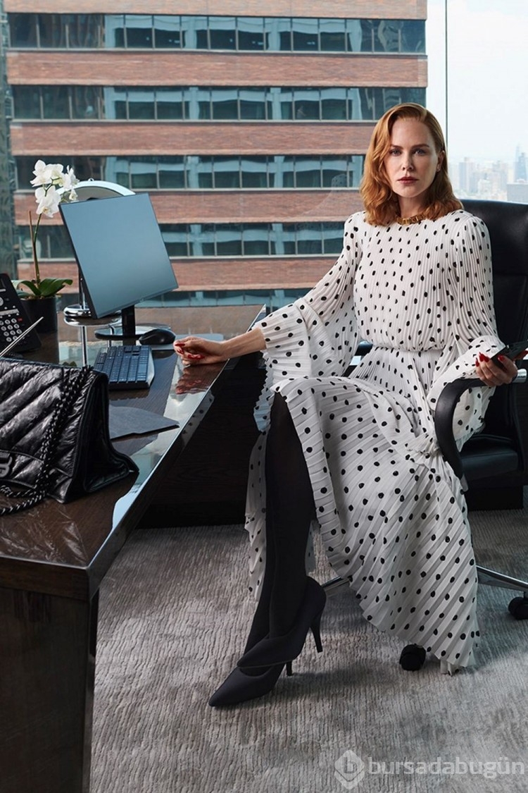 Nicole Kidman Balenciaga'nın marka yüzü oldu