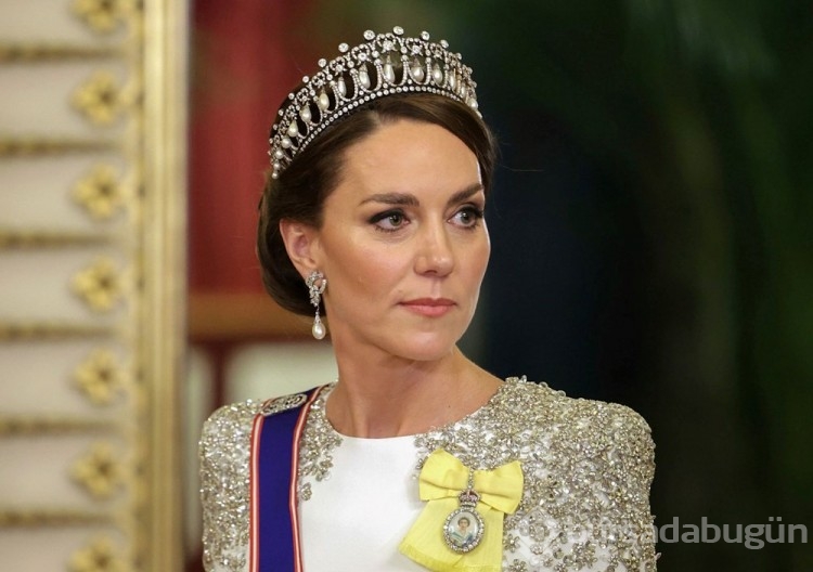 Kate Middleton 'Prenses' unvanıyla ilk resmi davetine katıldı
