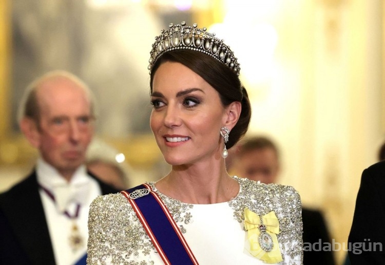 Kate Middleton 'Prenses' unvanıyla ilk resmi davetine katıldı