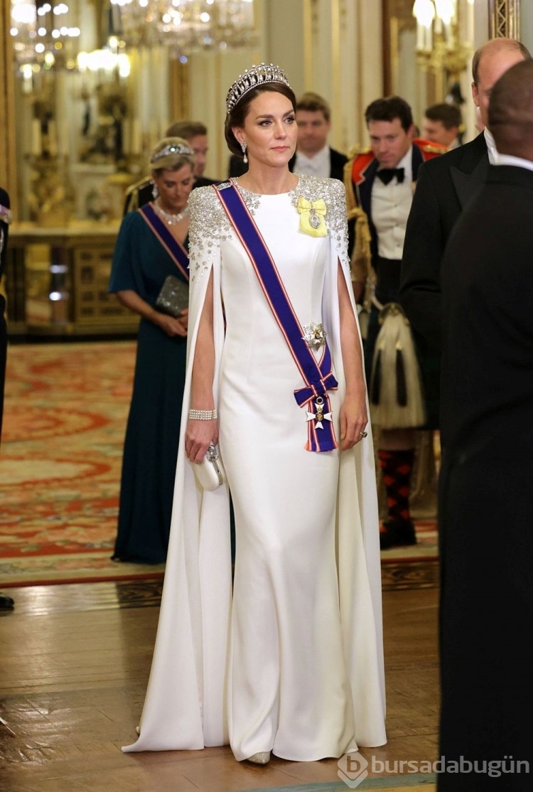 Kate Middleton 'Prenses' unvanıyla ilk resmi davetine katıldı