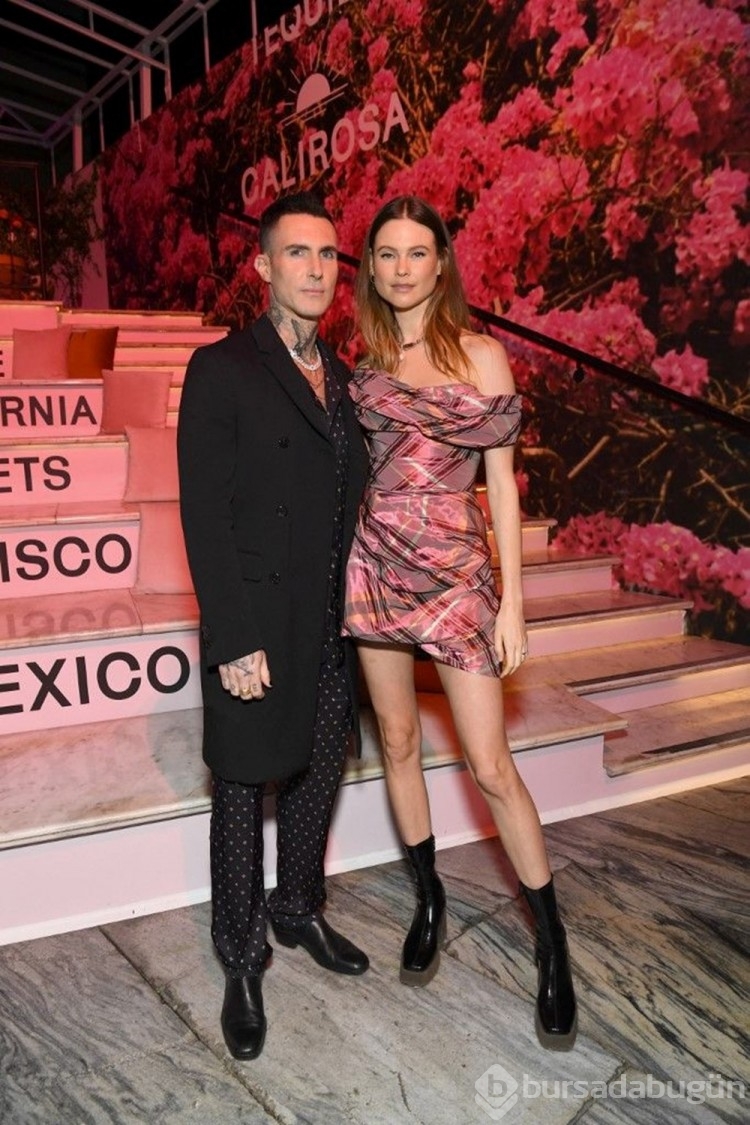 Üçüncü kez hamile olan Behati Prinsloo'dan pozlar