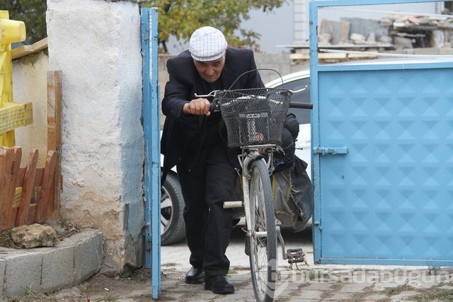 Garip dede 60 yıldır pedal çeviriyor