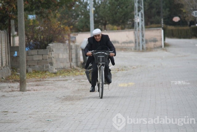 Garip dede 60 yıldır pedal çeviriyor