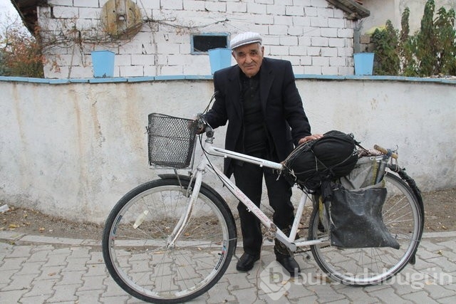 Garip dede 60 yıldır pedal çeviriyor