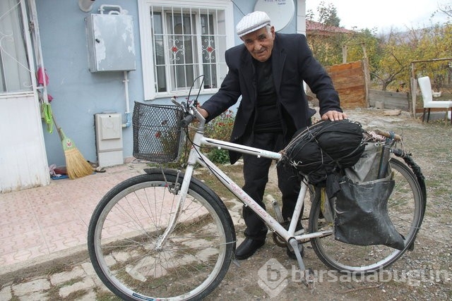 Garip dede 60 yıldır pedal çeviriyor